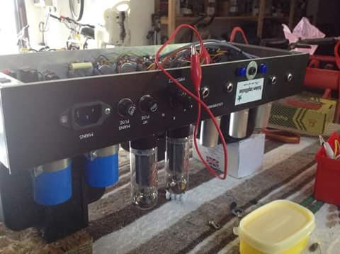 Collaudo FLUO 50 al banco di lavoro